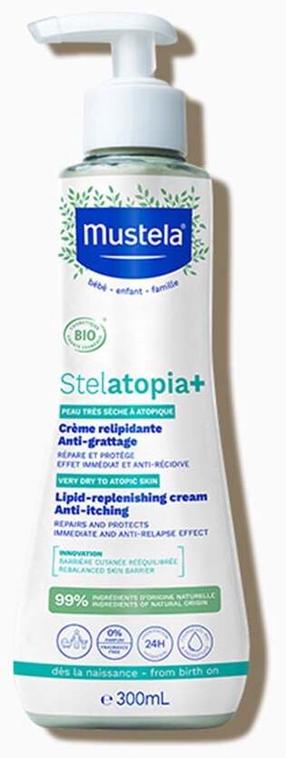 Kremas kūdikiui Mustela Stelatopia+, 300 ml
