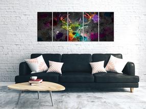 Reprodukcija Artgeist Rainbow Deer DKNW0662XLPWD, 200 cm x 80 cm