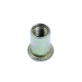 Rievėtos plieninės kniedinės veržlės Haushalt, M5, 6.8 mm x 12 mm, 20 vnt.