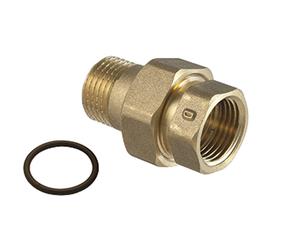 Jungtis TDM Brass 230R, 1 1/2 colio - išorinis sriegis / 1 1/2 colio - vidinis sriegis, 1 1/2"