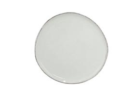 Тарелка обеденная Domoletti Sesam Dots, Ø 26.8 см, белый цв.