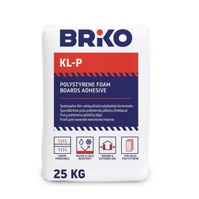 Klijai apšiltinimo sistemų Briko KL-P, 25 kg
