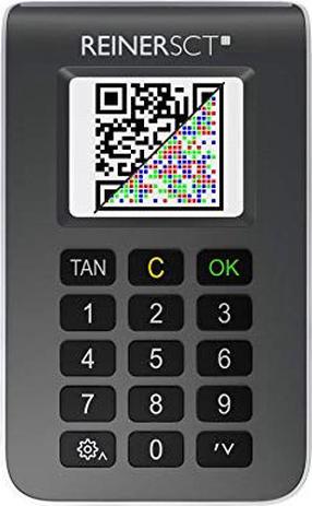 Atmiņas karšu lasītājs ReinerSCT TanJack photo QR, TAN-generator