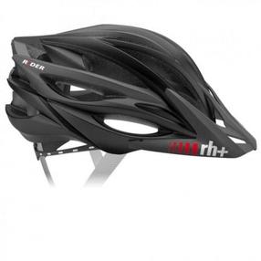 Dviratininkų šalmas vyrams/moterims RH+ Rider, juoda sp., L/XL