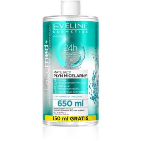 Мицеллярная вода Eveline Facemed+ 3in1, 650 мл