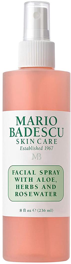 Sejas sprejs Mario Badescu Aloe, Herbs and Rosewater, 236 ml
