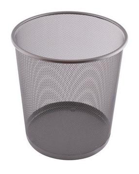 Šiukšliadėžė D.Rect Forpus, pilka, 12 l, 31 cm x 28 cm