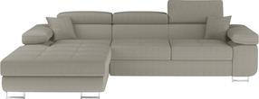 Kampinė sofa Armando Jarell 20, tamsiai smėlinė sp., kairinė, 203 x 289 cm x 85 cm