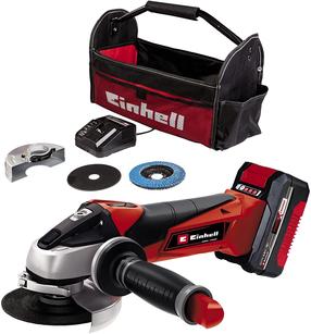 Akumulatora leņķa slīpmašīna Einhell TE-AG 18/115 Li, 18 V