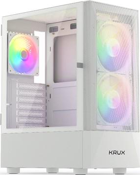 Корпус компьютера Krux Vako, белый цв.