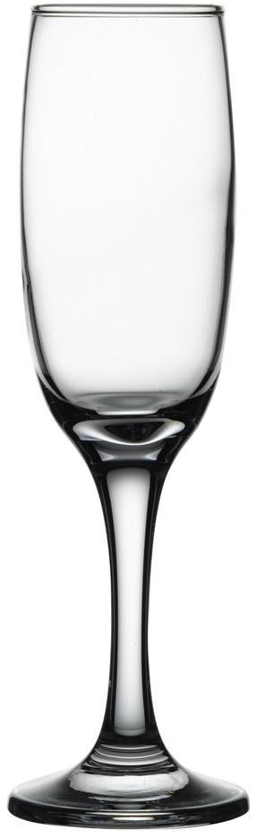 Šampano taurių komplektas Pasabahce Imperial, stiklas, 0.210 l, 6 vnt.