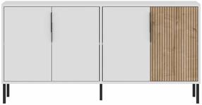 Консольный стол Kalune Design Callia, белый цв./sapphire oak цв., 36 см x 150 см x 75 см