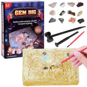 Rakšanas komplekts Gem Dig ZA4469, daudzkrāsaina