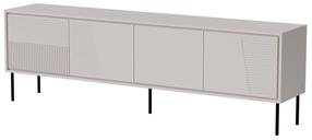 TV staliukas Cama Meble Abi, smėlio sp., 38 cm x 200 cm x 62 cm