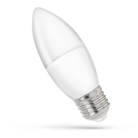 Lemputė Spectrum LED, B35, 3000 °K, E27, 8 W, 620 lm