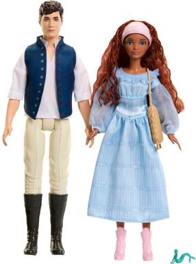 Lelle Mattel Little Mermaid HLX14, 30 cm, daudzkrāsaina