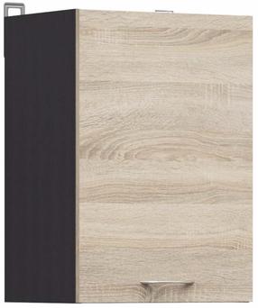 Viršutinė virtuvinė spintelė Junona, sonoma ąžuolo sp./wenge sp., 30.5 cm x 40 cm x 57.3 cm