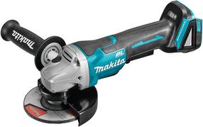 Bezvadu leņķa slīpmašīna Makita DGA506ZJ, 18 V