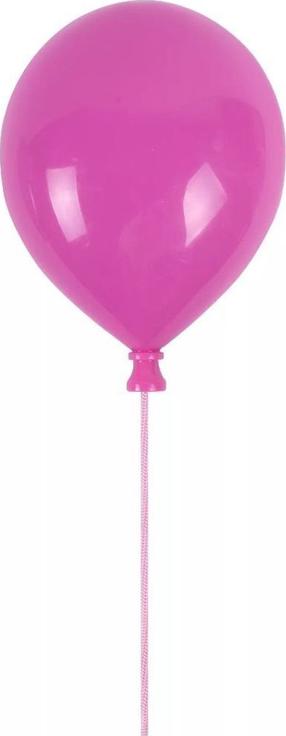 Šviestuvas sieninis Zuma Line Balloon 84454-PK, LED, 6000 °K, 1 x 2 W, rožinė sp. / rožinė sp.