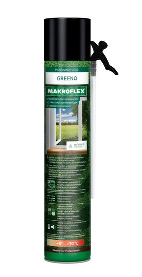 Putos Makroflex GreenQ STD aplinką tausojančios, 750 ml