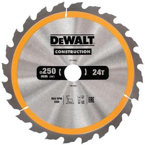 Pjovimo diskas Dewalt DT1956-QZ, 250 mm x 30 mm