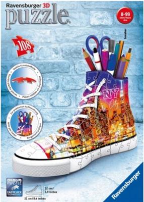 3D dėlionė Ravensburger Sneaker Skyline, 108 vnt.