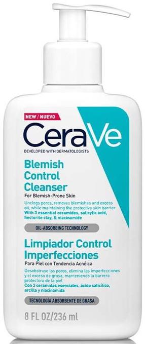 Näopuhastusvahend Cerave Blemish Control, 236 ml