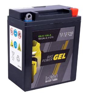 Akumuliatorius IntAct Bike Power GEL, 12 V, 12 Ah, 210 A