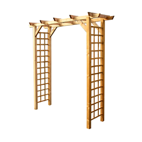 Auga atbalsts 4IQ Pergola3, 180 cm x 70 cm, 210 cm, koks, koka krās.