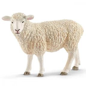 Žaislinė figūrėlė Schleich Farm World Sheep 13882, 8.8 cm, balta sp.