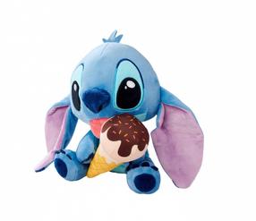 Плюшевая игрушка Simba Lilo & Stitch Stitch With Ice Cream, синий цв., 25 см