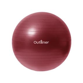 Гимнастический мяч Outliner, красный цв., 55 см