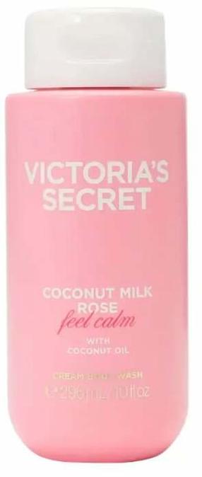 Kūno prausimosi kremas Victoria's Secret Coconut Milk Rose Hydrating & Cleansing, 296 ml