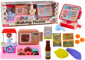 Rotaļlietu veikala komplekts, kases aparāts Baking House