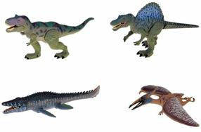 Kujukeste komplekt, dinosaurus ZA5689, 4 tk, mitmevärviline