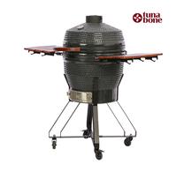 Grils TunaBone Kamado Pro 22", pelēka krās., 56 cm