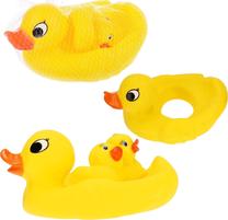 Vonios žaislas Mega Creative Duck Q215-O, geltona sp., 3 vnt.
