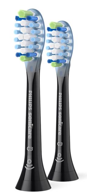 Elektrinio dantų šepetėlio galvutė Philips HX9042/88, mėlyna sp./juoda sp., 2 vnt.