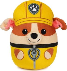Плюшевая игрушка собака Spin Master Paw Patrol Rubble, желтый цв., 20 см
