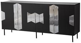 Kapp Kalune Design Vienna, must v./hall v., 180 cm x 40 cm x 80 cm