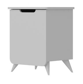 Naktinis staliukas Kalune Design Esla 875ZNA3401, balta sp., 60 cm x 49 cm x 39 cm