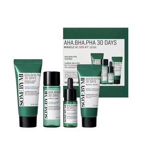 Набор средств по уходу за лицом для женщин Some By Mi AHA-BHA-PHA, 4 шт.