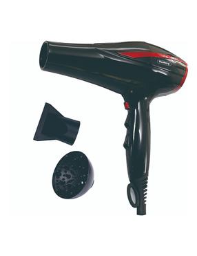 Фен Rosberg R51100OD Black/red, 2200 Вт, черный цв./красный цв.
