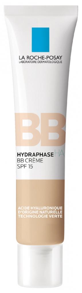 BB kremas La Roche Posay BB Cream Hydraphase, SPF 15, smėlio ruda sp., 159346, 40 ml
