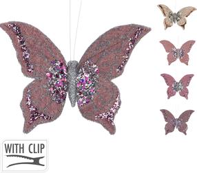 Eglutės žaisliukų rinkinys HC4503500, rožinis/(spalva/dizainas parenkami atsitiktine tvarka), aksomas/putų polietilenas, 2 vnt.