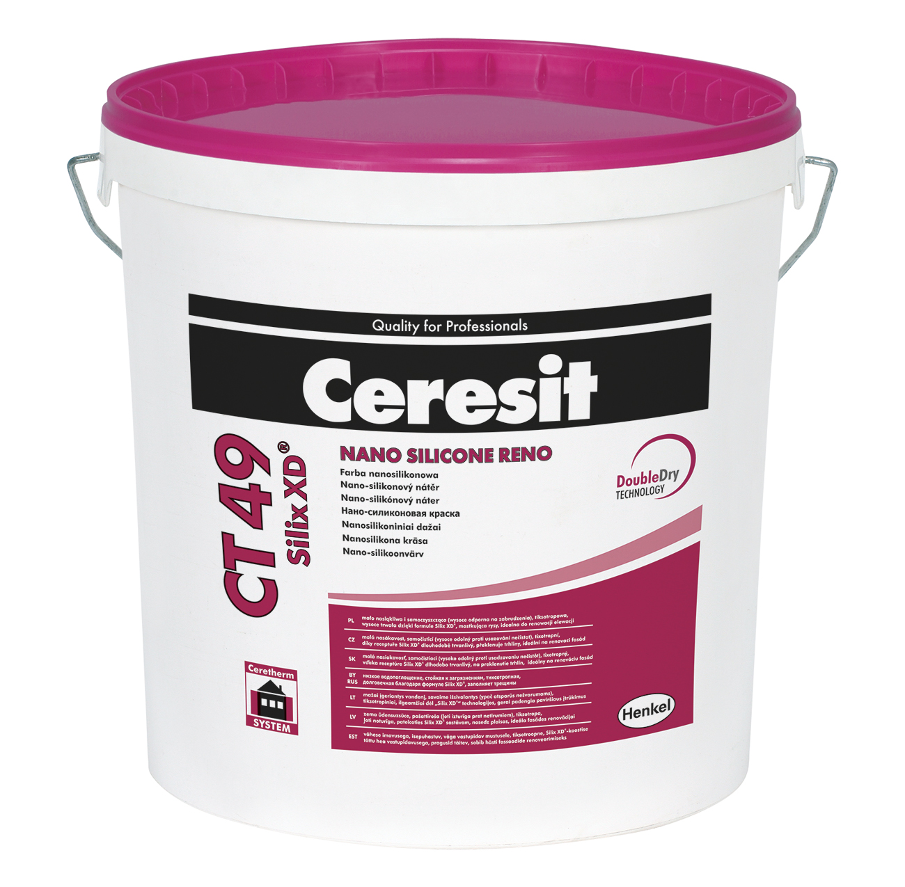 Värvi alus Ceresit CT49 A CT49 A, emulsiooni-, matt, 15 l