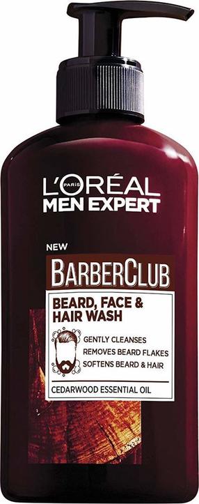 Puhastusgeel L’Oréal Paris Men Expert Barber Club, 200 ml