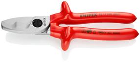 Kabeļu šķēres elektromehānikai Knipex 95 17 200, 200 mm