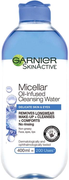 Micelārais ūdens Garnier Skin Active Oil-Infused, 400 ml