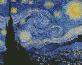 Алмазная мозаика Ideyka Vincent van Gogh, многоцветный